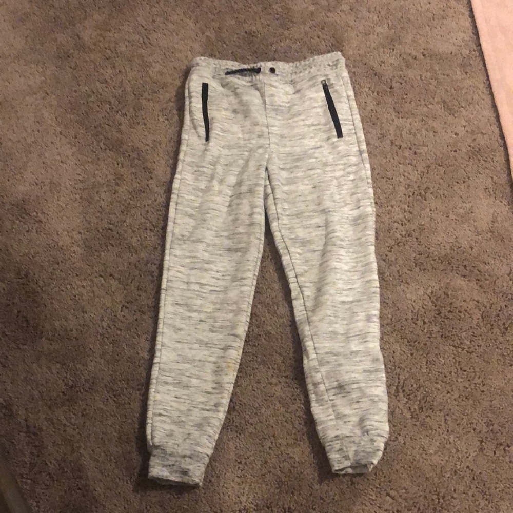 White sweatpants